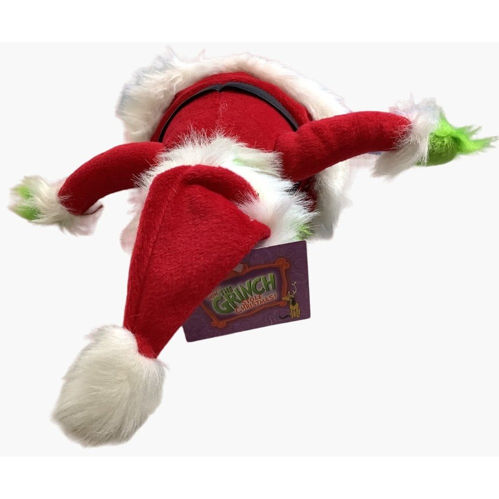 2 The Grinch Dr. Seuss 16" Bendable Stuffed Animal & Hard Face 11" Plush - Picture 10 of 10